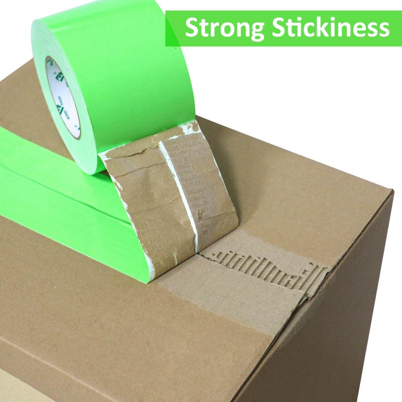 BOMEI PACK Green Duct Tape 3 inches Wide, Heavy Duty Industrial Strong Color Duct Tape 9.0mil x 60yds for Indoor Outdoor Use, Multi Purpose Home Repair - Image 5